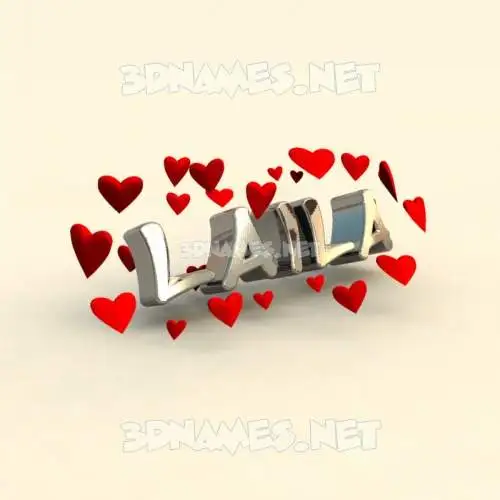 laila in In Love style - 3D name wallpaper laila in In Love style - 3D name wallpaper