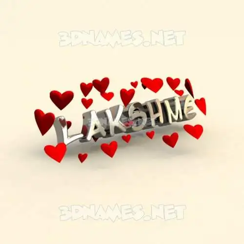 lakshme in In Love style - 3D name wallpaper lakshme in In Love style - 3D name wallpaper