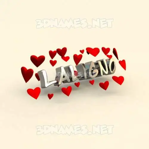 laligno in In Love style - 3D name wallpaper laligno in In Love style - 3D name wallpaper