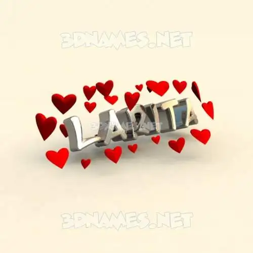 larita in In Love style - 3D name wallpaper larita in In Love style - 3D name wallpaper