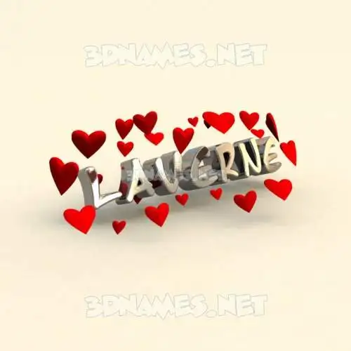 laverne in In Love style - 3D name wallpaper laverne in In Love style - 3D name wallpaper