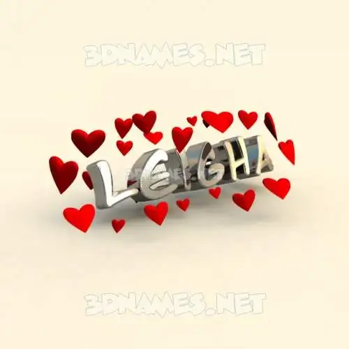 leigha in In Love style - 3D name wallpaper leigha in In Love style - 3D name wallpaper