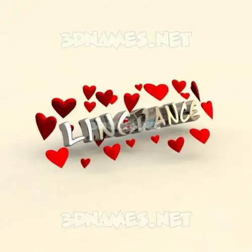 linedance in In Love style - 3D name wallpaper linedance in In Love style - 3D name wallpaper
