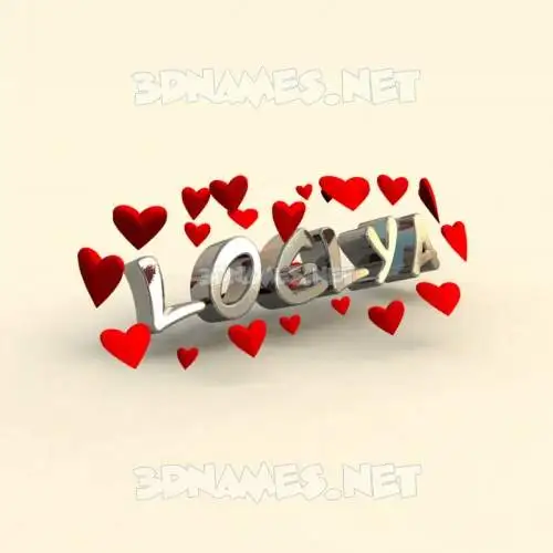 loelya in In Love style - 3D name wallpaper loelya in In Love style - 3D name wallpaper