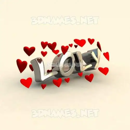 loly in In Love style - 3D name wallpaper loly in In Love style - 3D name wallpaper