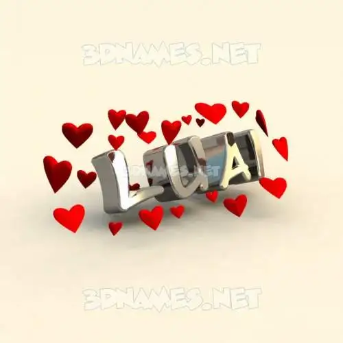 luai in In Love style - 3D name wallpaper luai in In Love style - 3D name wallpaper
