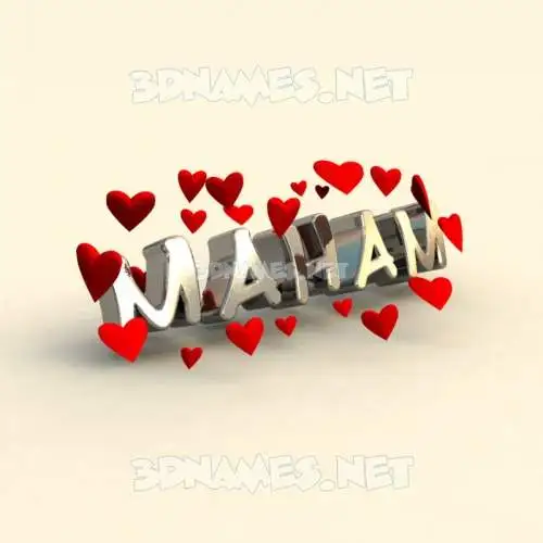 maham in In Love style - 3D name wallpaper maham in In Love style - 3D name wallpaper