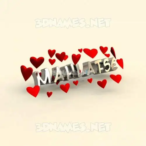 mahlatse in In Love style - 3D name wallpaper mahlatse in In Love style - 3D name wallpaper