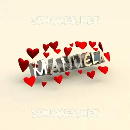 manuela in In Love style - 3D name wallpaper manuela in In Love style - 3D name wallpaper