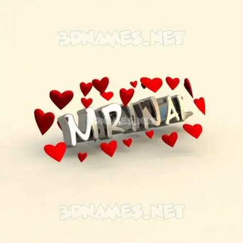 mrinal in In Love style - 3D name wallpaper mrinal in In Love style - 3D name wallpaper