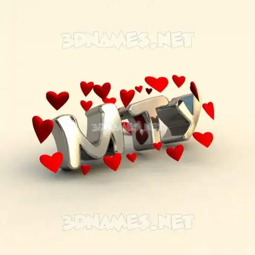 mty in In Love style - 3D name wallpaper mty in In Love style - 3D name wallpaper