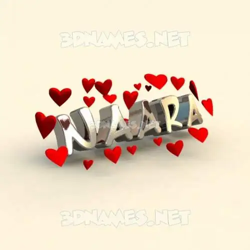 naara in In Love style - 3D name wallpaper naara in In Love style - 3D name wallpaper