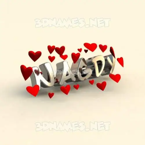 nagdy in In Love style - 3D name wallpaper nagdy in In Love style - 3D name wallpaper