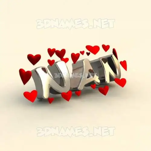 nan in In Love style - 3D name wallpaper nan in In Love style - 3D name wallpaper