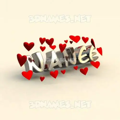 nanee in In Love style - 3D name wallpaper nanee in In Love style - 3D name wallpaper