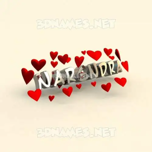 narendra in In Love style - 3D name wallpaper narendra in In Love style - 3D name wallpaper