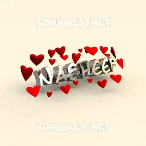 nasheef in In Love style - 3D name wallpaper nasheef in In Love style - 3D name wallpaper