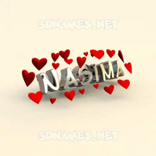 nasima in In Love style - 3D name wallpaper nasima in In Love style - 3D name wallpaper