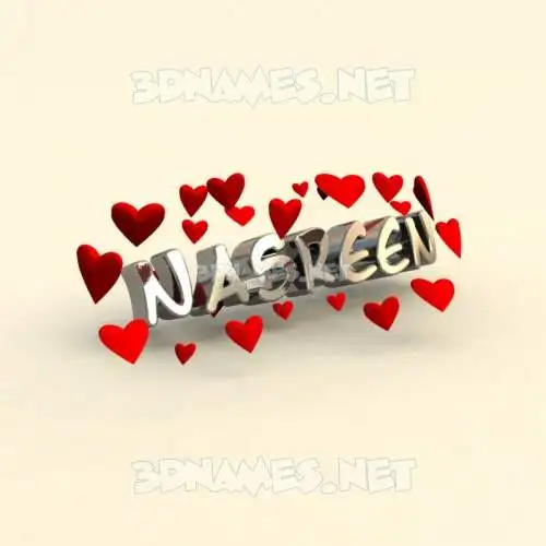 nasreen in In Love style - 3D name wallpaper nasreen in In Love style - 3D name wallpaper