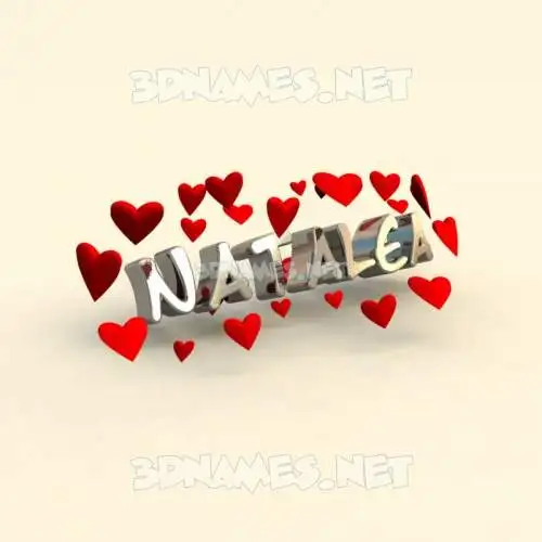 natalea in In Love style - 3D name wallpaper natalea in In Love style - 3D name wallpaper