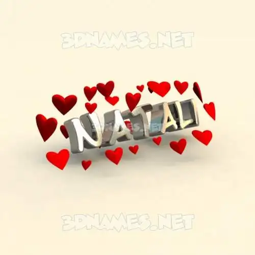 natali in In Love style - 3D name wallpaper natali in In Love style - 3D name wallpaper