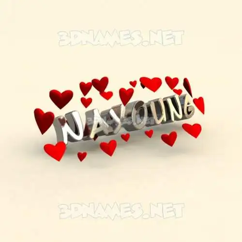 nayoung in In Love style - 3D name wallpaper nayoung in In Love style - 3D name wallpaper