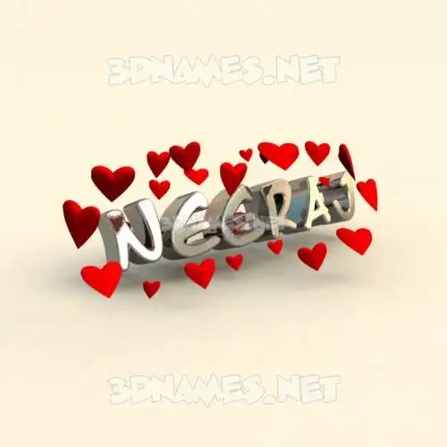 neeraj in In Love style - 3D name wallpaper neeraj in In Love style - 3D name wallpaper