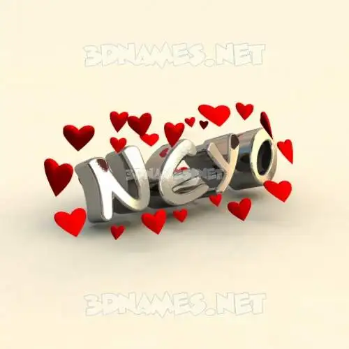 neyo in In Love style - 3D name wallpaper neyo in In Love style - 3D name wallpaper