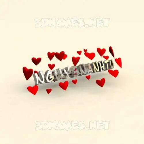 nguyenanhtu in In Love style - 3D name wallpaper nguyenanhtu in In Love style - 3D name wallpaper