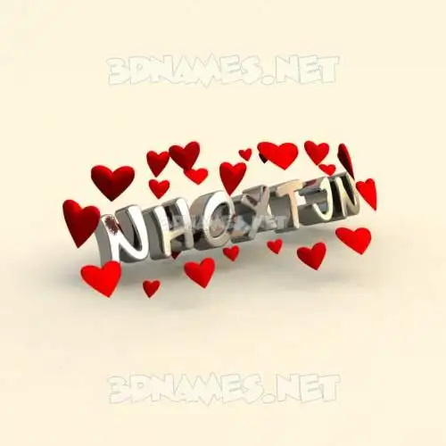 nhoxtjn in In Love style - 3D name wallpaper nhoxtjn in In Love style - 3D name wallpaper