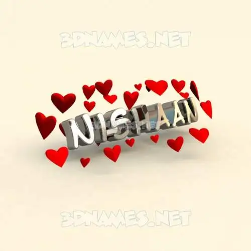 nishaan in In Love style - 3D name wallpaper nishaan in In Love style - 3D name wallpaper