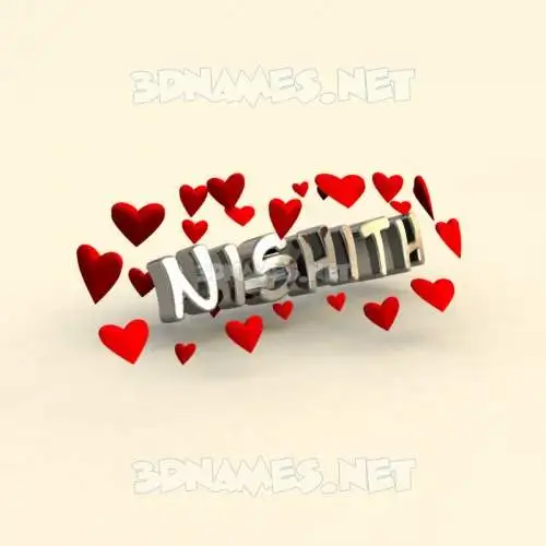 nishith in In Love style - 3D name wallpaper nishith in In Love style - 3D name wallpaper