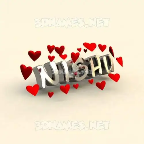 nishu in In Love style - 3D name wallpaper nishu in In Love style - 3D name wallpaper