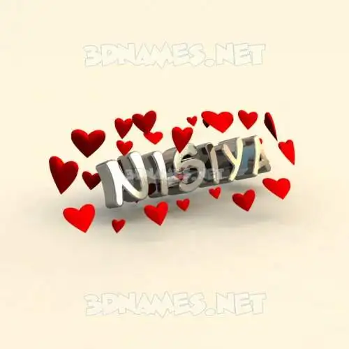 nisiya in In Love style - 3D name wallpaper nisiya in In Love style - 3D name wallpaper