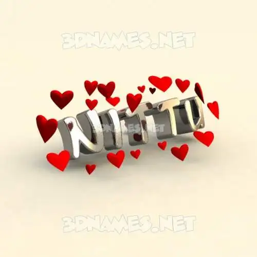 nittu in In Love style - 3D name wallpaper nittu in In Love style - 3D name wallpaper