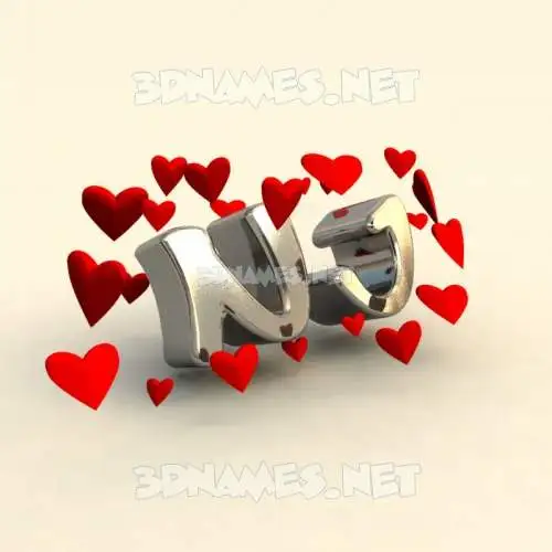 nj in In Love style - 3D name wallpaper nj in In Love style - 3D name wallpaper