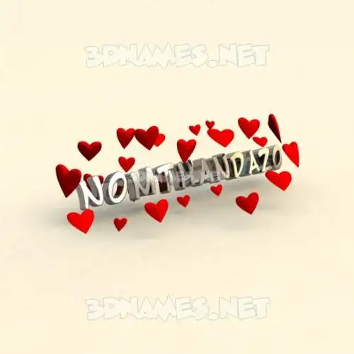 nomthandazo in In Love style - 3D name wallpaper nomthandazo in In Love style - 3D name wallpaper