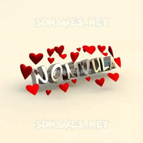 nomvula in In Love style - 3D name wallpaper nomvula in In Love style - 3D name wallpaper