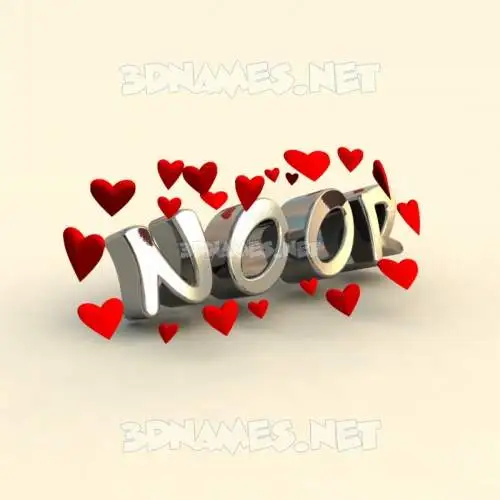 noor in In Love style - 3D name wallpaper noor in In Love style - 3D name wallpaper