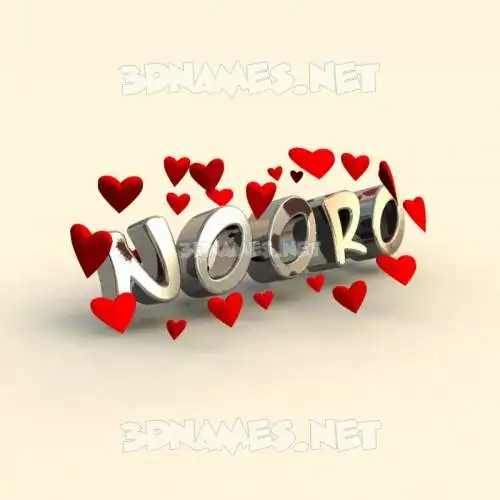 nooro in In Love style - 3D name wallpaper nooro in In Love style - 3D name wallpaper