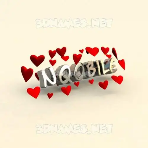 nqobile in In Love style - 3D name wallpaper nqobile in In Love style - 3D name wallpaper