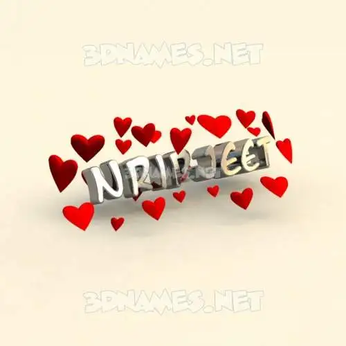 nripjeet in In Love style - 3D name wallpaper nripjeet in In Love style - 3D name wallpaper