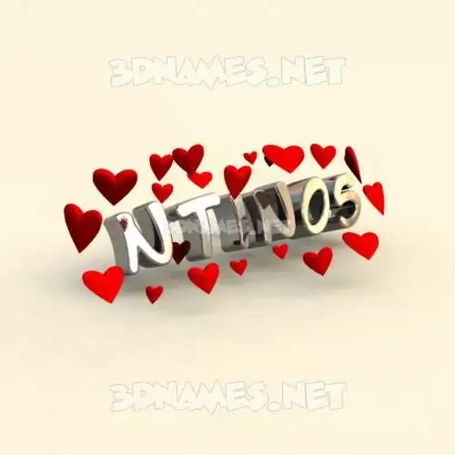 ntinos in In Love style - 3D name wallpaper ntinos in In Love style - 3D name wallpaper