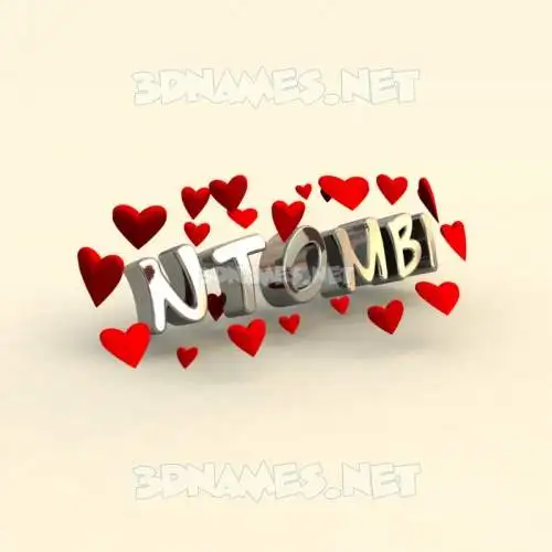 ntombi in In Love style - 3D name wallpaper ntombi in In Love style - 3D name wallpaper