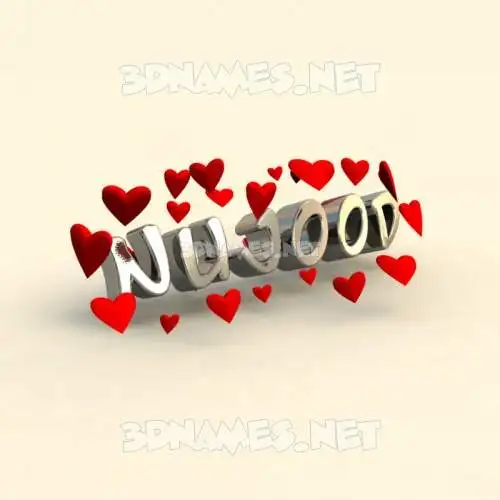 nujood in In Love style - 3D name wallpaper nujood in In Love style - 3D name wallpaper