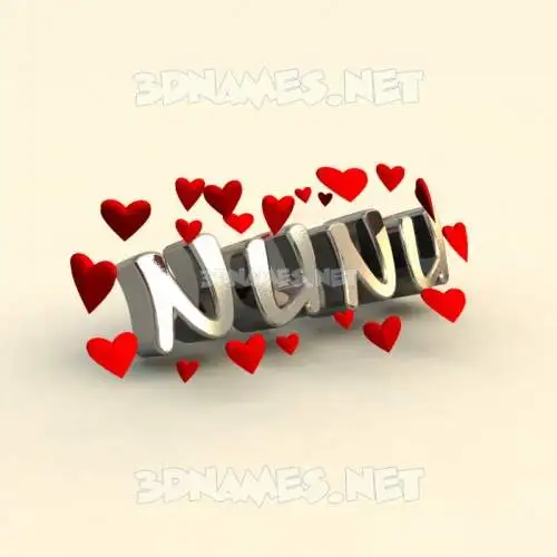 nunu in In Love style - 3D name wallpaper nunu in In Love style - 3D name wallpaper