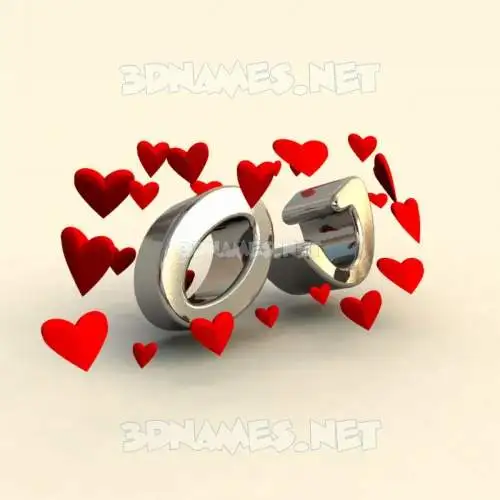 oj in In Love style - 3D name wallpaper oj in In Love style - 3D name wallpaper