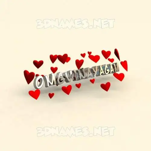 omgvinayagam in In Love style - 3D name wallpaper omgvinayagam in In Love style - 3D name wallpaper