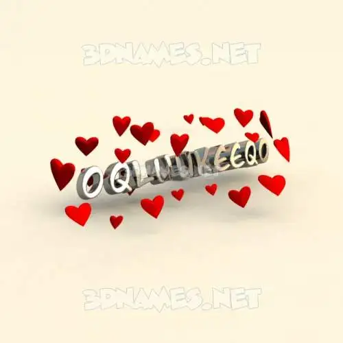 oqluukeeqo in In Love style - 3D name wallpaper oqluukeeqo in In Love style - 3D name wallpaper