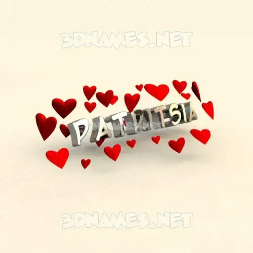 patritsia in In Love style - 3D name wallpaper patritsia in In Love style - 3D name wallpaper